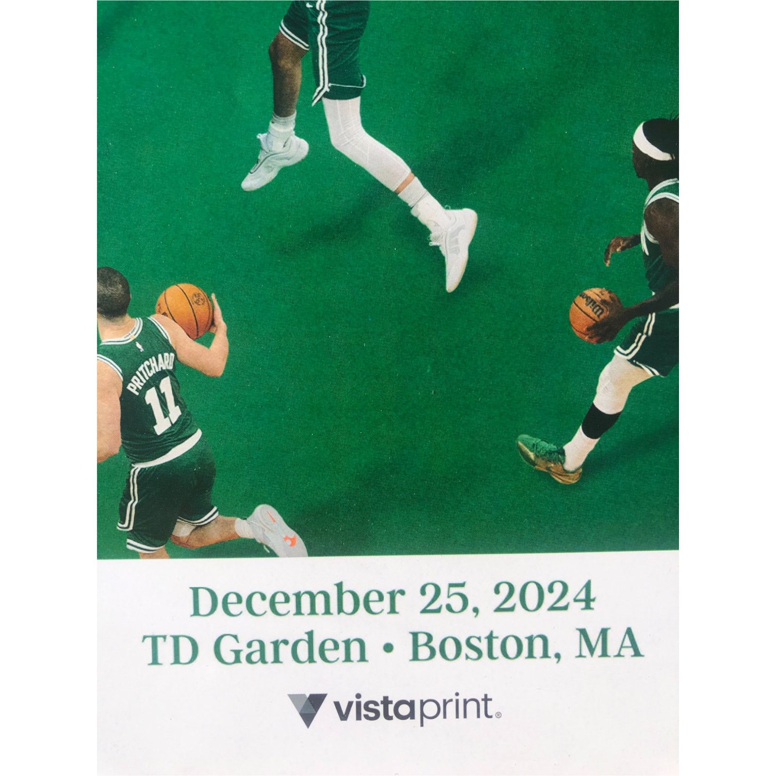 NBA Boston Celtics v Philadelphia 76ers 12/25/2024 Xmas Poster Size ONE SIZE - 7 Thumbnail