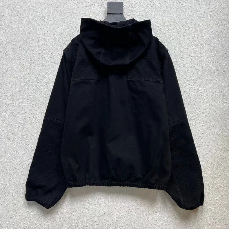 Louis Vuitton Louis Vuitton Logo Zip Jacket Size 48-2506 Size US L / EU 52-54 / 3 - 2 Thumbnail