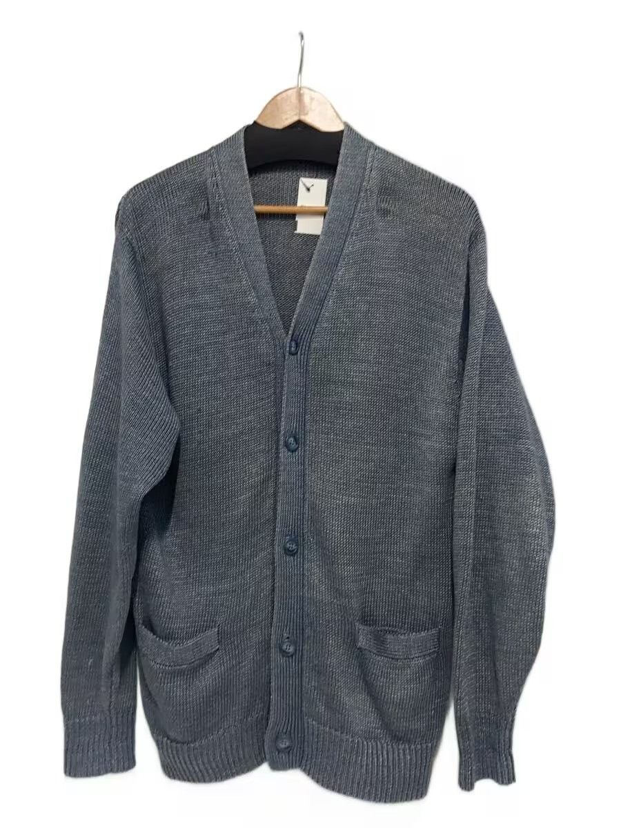 Yohji Yamamoto 80's Linen Knit Cardigan Size US M / EU 48-50 / 2 - 1 Thumbnail