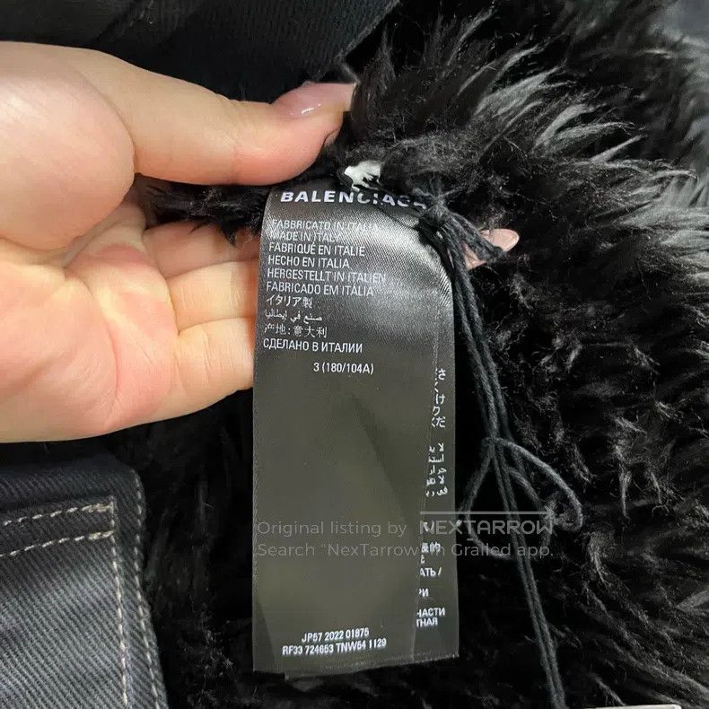 Balenciaga Balenciaga Black solid casual single row snap button jacke Size US L / EU 52-54 / 3 - 3 Thumbnail