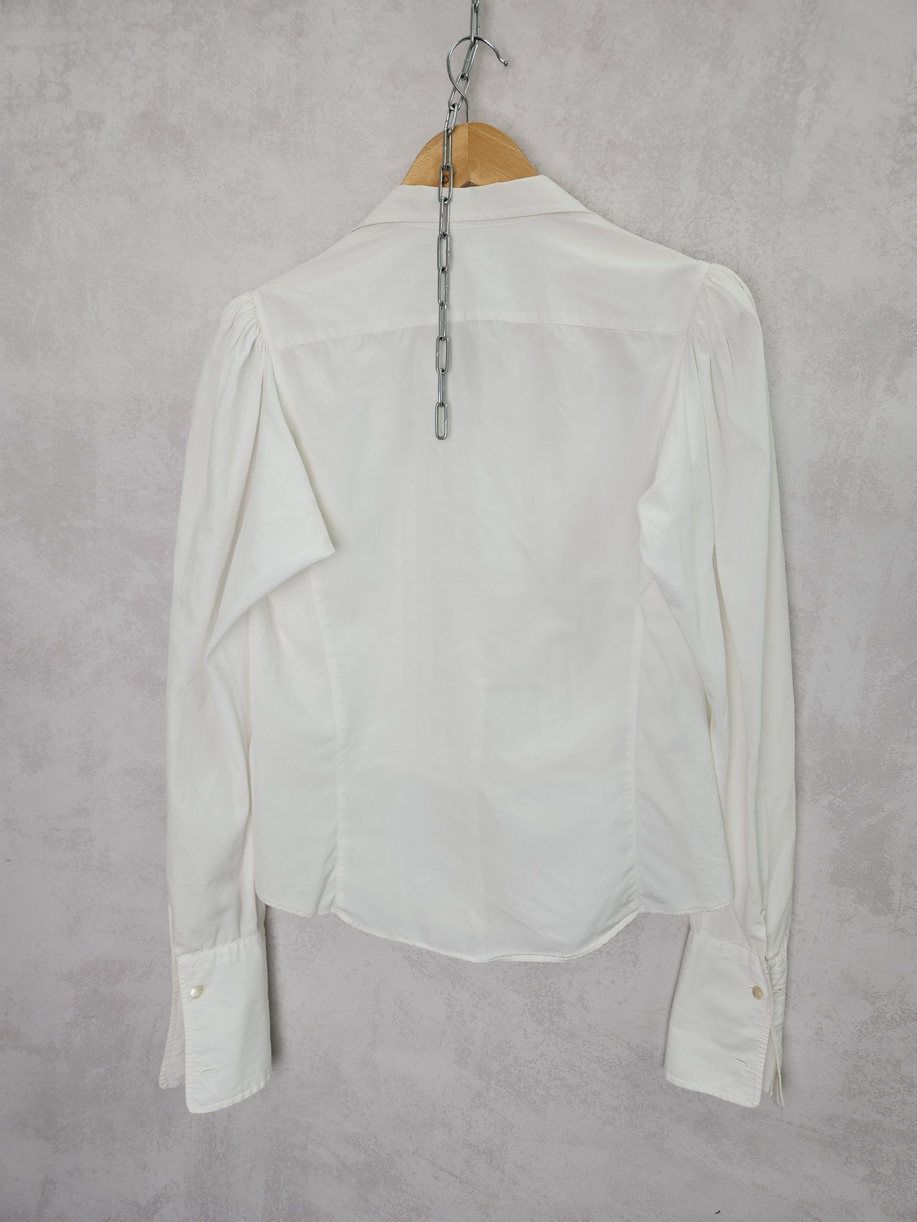 Kenzo Vintage Kenzo Jeans victorian style cotton shirt button ups Size M / US 6-8 / IT 42-44 - 8 Thumbnail