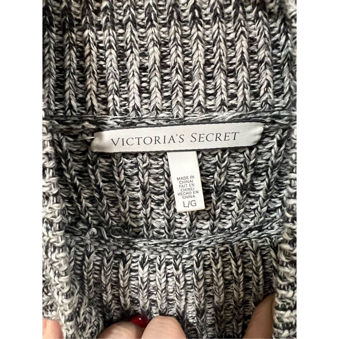 Victoria's Secret Victoria's Secret Knit Turtleneck Sweater With Pockets Sz L Size L / US 10 / IT 46 - 3 Thumbnail
