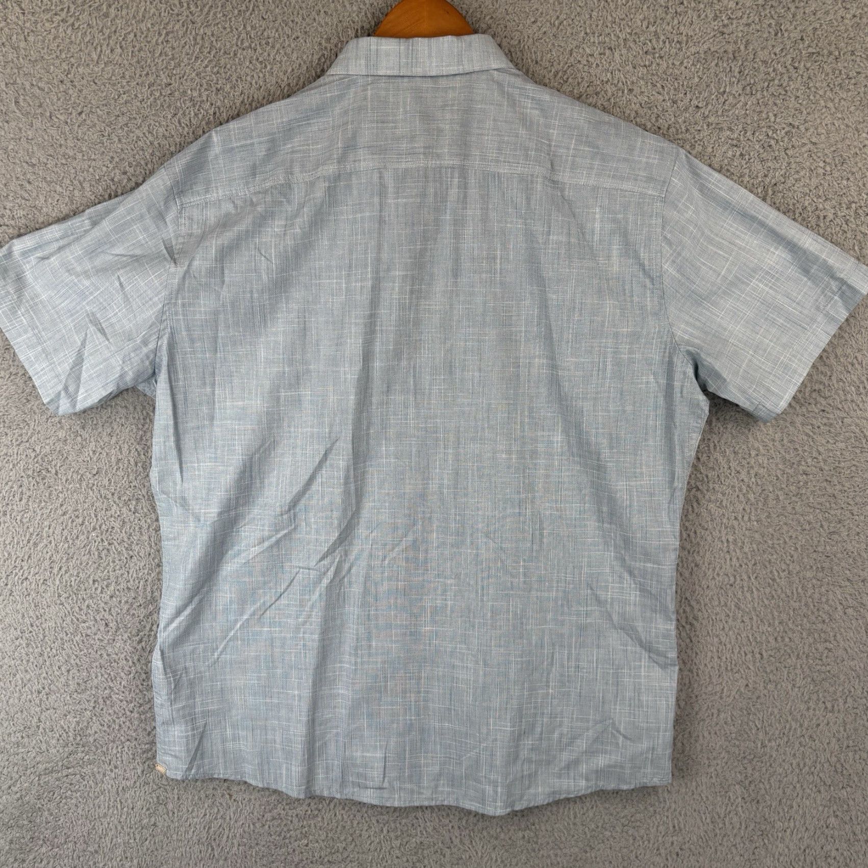 Vintage KUHL Karib Shirt Mens XL Light Blue Cotton Blend Short Sleeve Outdoor 7259 Size US XL / EU 56 / 4 - 6 Thumbnail
