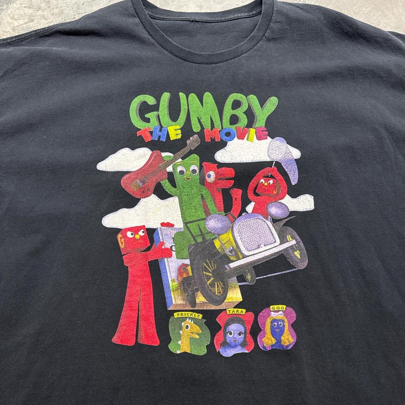 Vintage Vintage 90s Gumby The Movie Promo Graphic T-Shirt Size US XXL / EU 58 / 5 - 2 Thumbnail