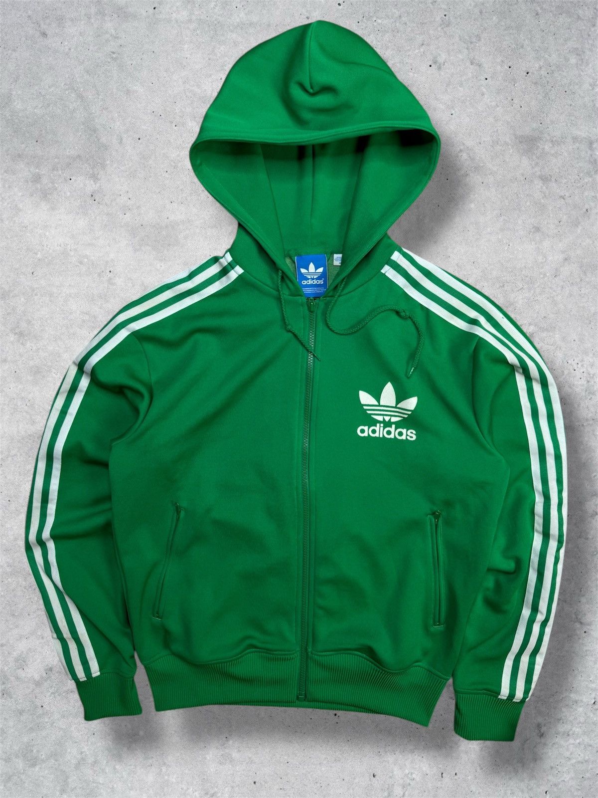 Adidas × Streetwear × Vintage Vintage Crazy Y2K Adidas Zip