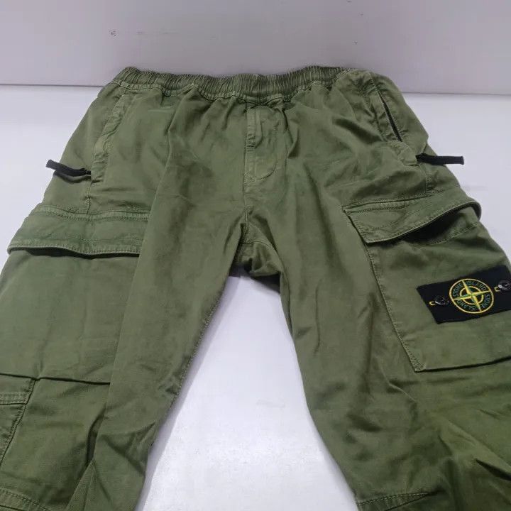 Stone Island Stone Island Green Cargo Pants for Men Size US 32 / EU 48 - 6 Thumbnail