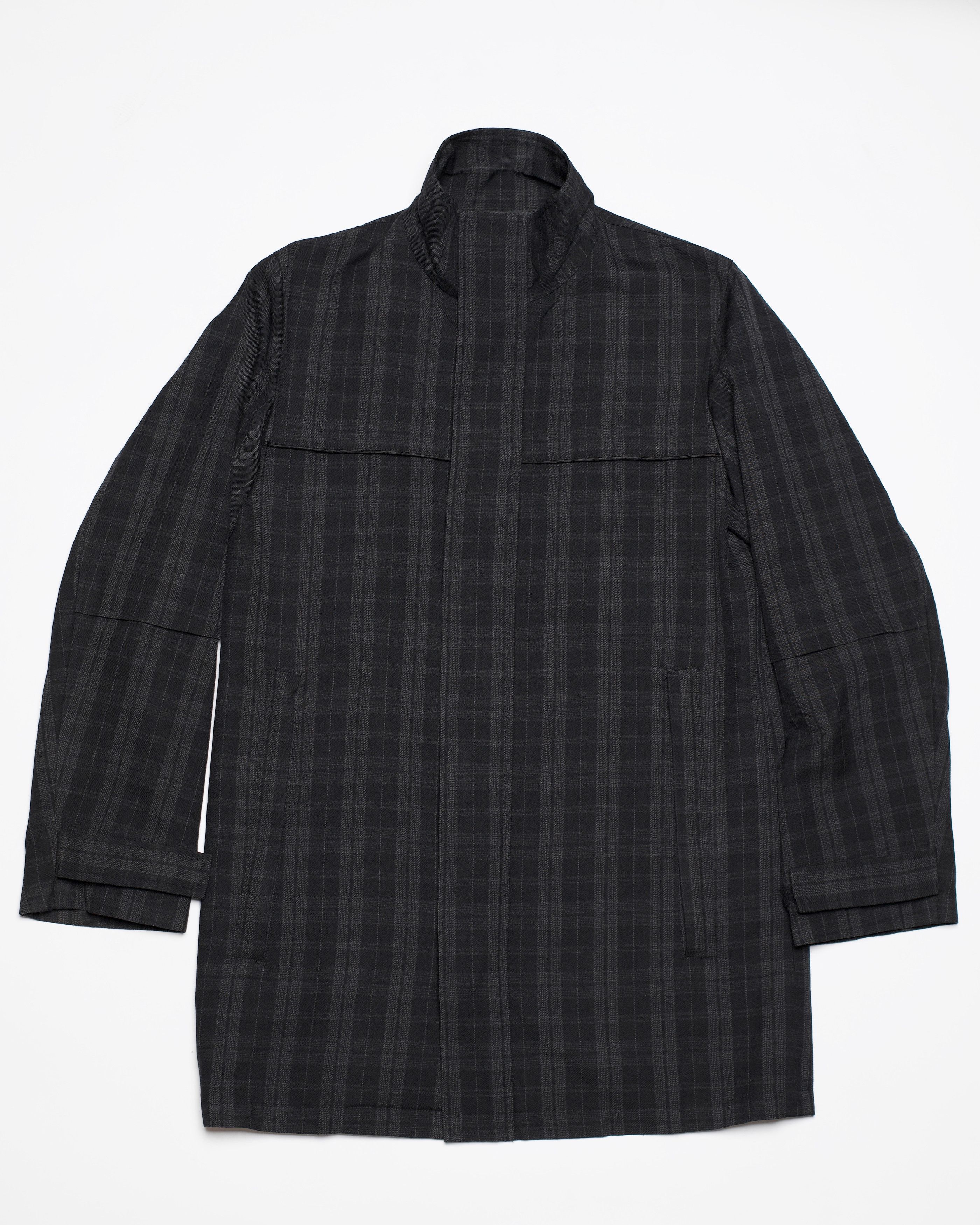 Ryuichiro Shimazaki Ryuichiro Shimazaki Funnel Neck Mac Jacket Size US M / EU 48-50 / 2 - 1 Thumbnail