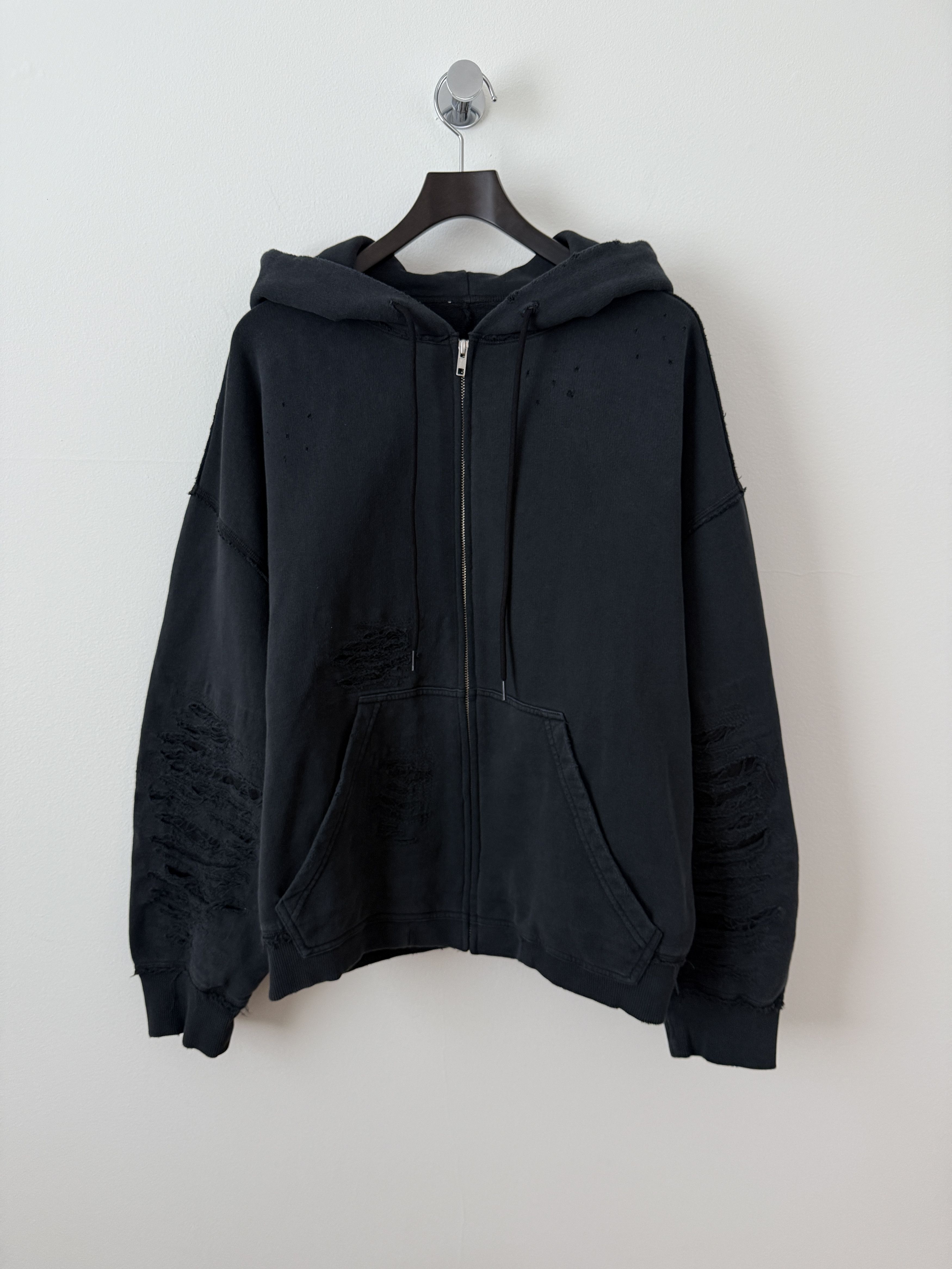 MM6 Distressed Hoodie Size US M / EU 48-50 / 2 - 1 Thumbnail