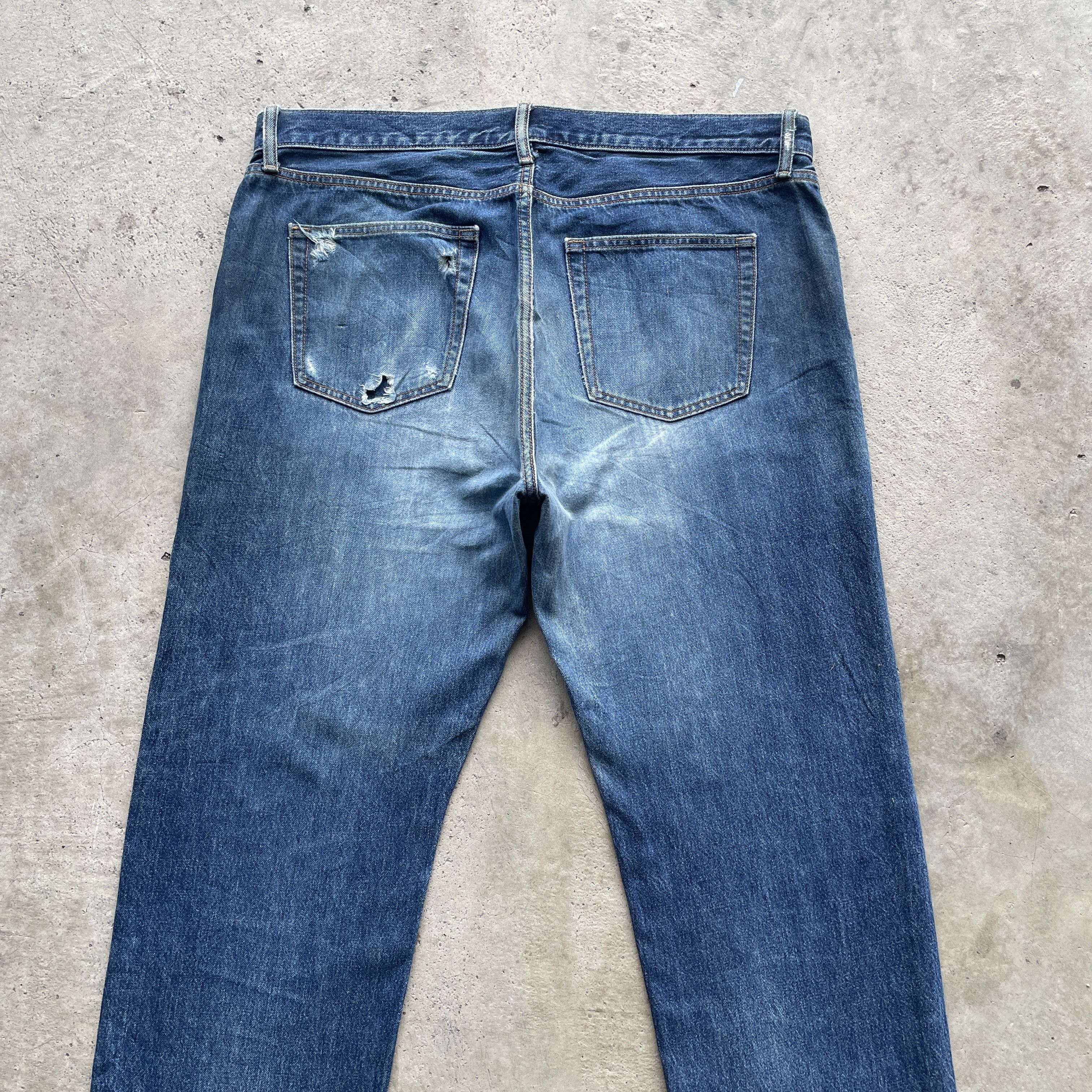 Japanese Brand VINTAGE JAPANESE STONEWASH DENIM FADED JEANS PANTS W40 Size US 40 / EU 56 - 9 Thumbnail