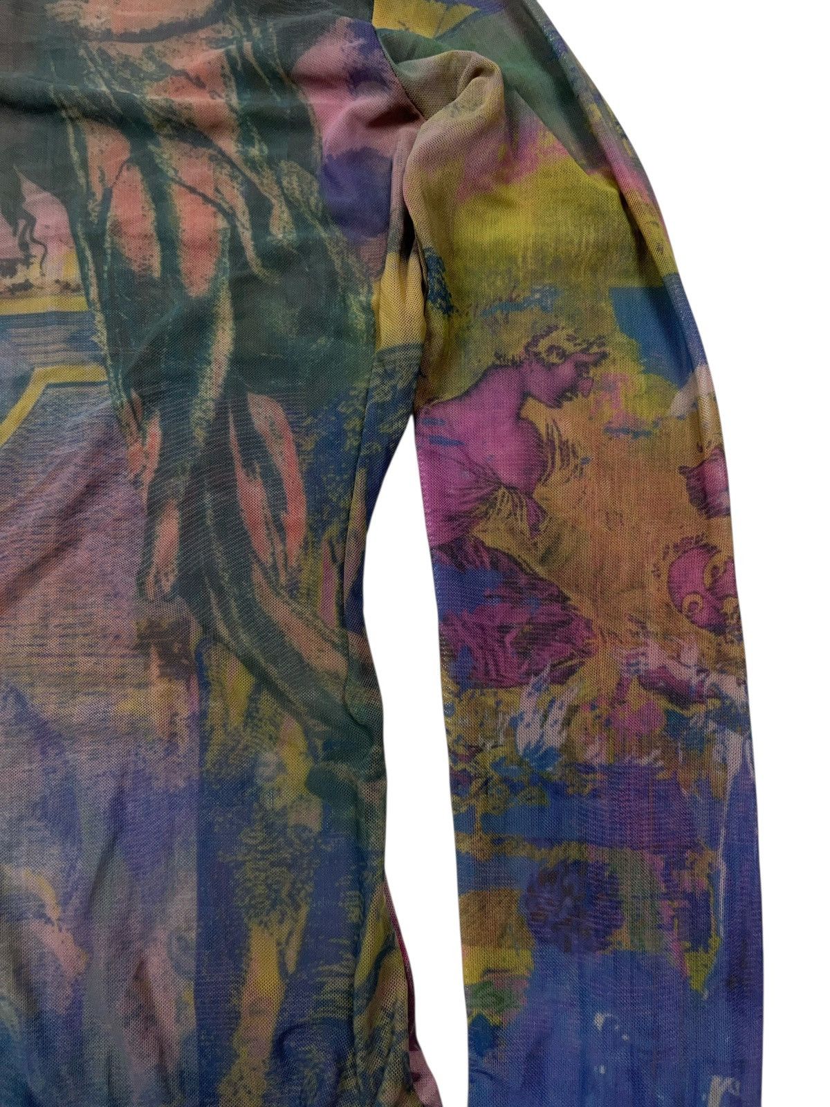 Diesel Diesel Bodysuit Mesh Art Turtle Neck Size S / US 4 / IT 40 - 4 Thumbnail