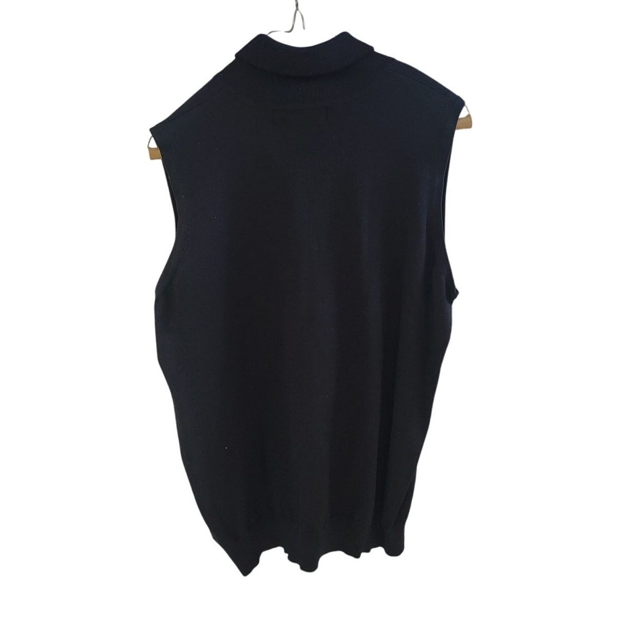 Other Jones New York Essentials Black Turtleneck Sleeveless Top-1X Size XL / US 12-14 / IT 48-50 - 2 Thumbnail