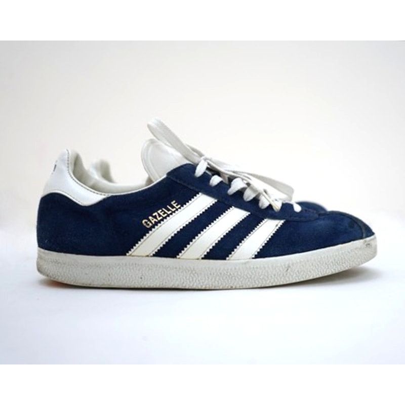 Vintage 90s Adidas Gazelle Blue Sneakers Womens