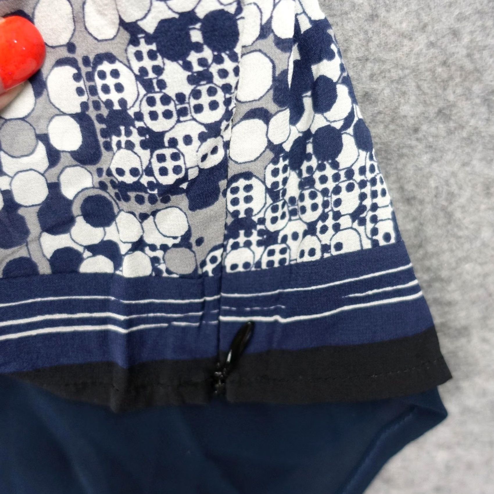 Vintage VINTAGE Classiques Entier Tank Top Womens XS Blue Silk Polka Dot Camisole Lined Size XS / US 0-2 / IT 36-38 - 5 Thumbnail