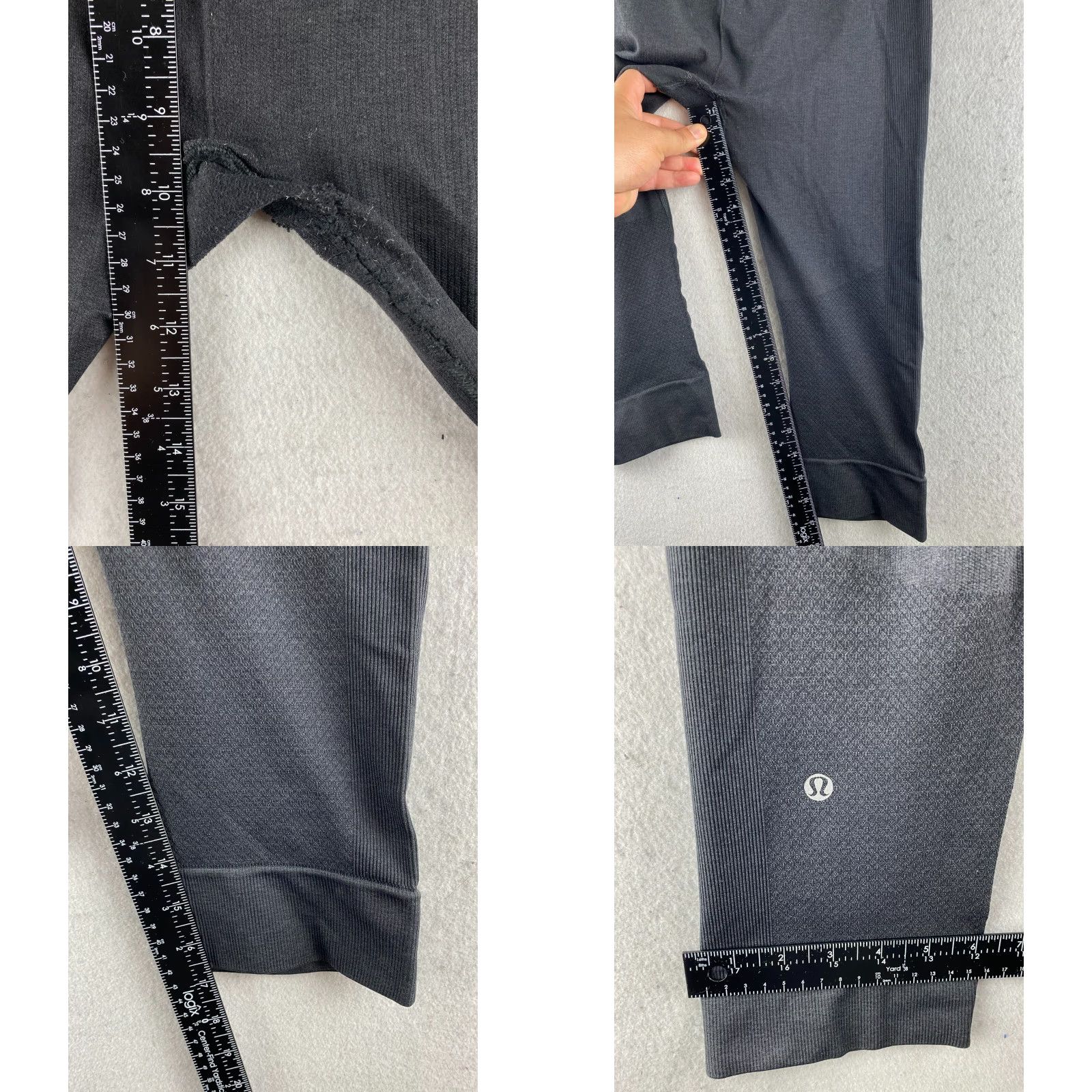 Lululemon Lululemon Leggings Women 6 Black High Rise Compression Stretch Active Yoga Pants Shirt? Size 28" / US 6 / IT 42 - 9 Thumbnail