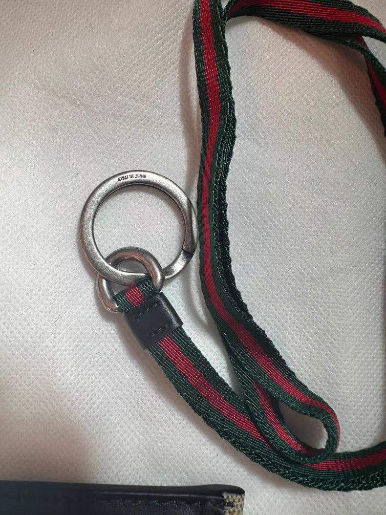 Gucci Gucci Logo Card Holder with Lanyard Q9 Size ONE SIZE - 3 Thumbnail
