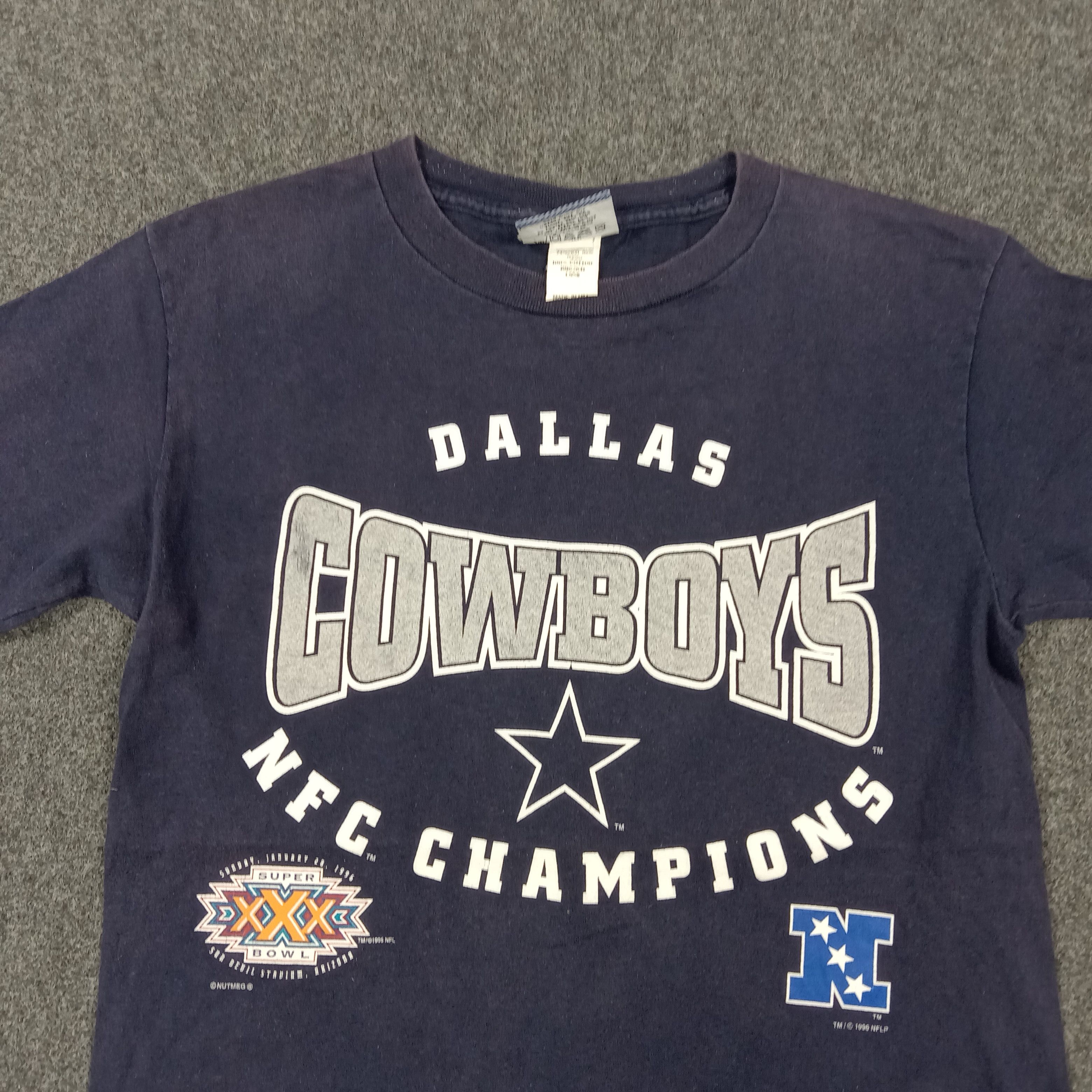 Lee 90s Lee Dallas Cowboys Single Stitch Tshirt C276N57 Size US S / EU 44-46 / 1 - 2 Thumbnail