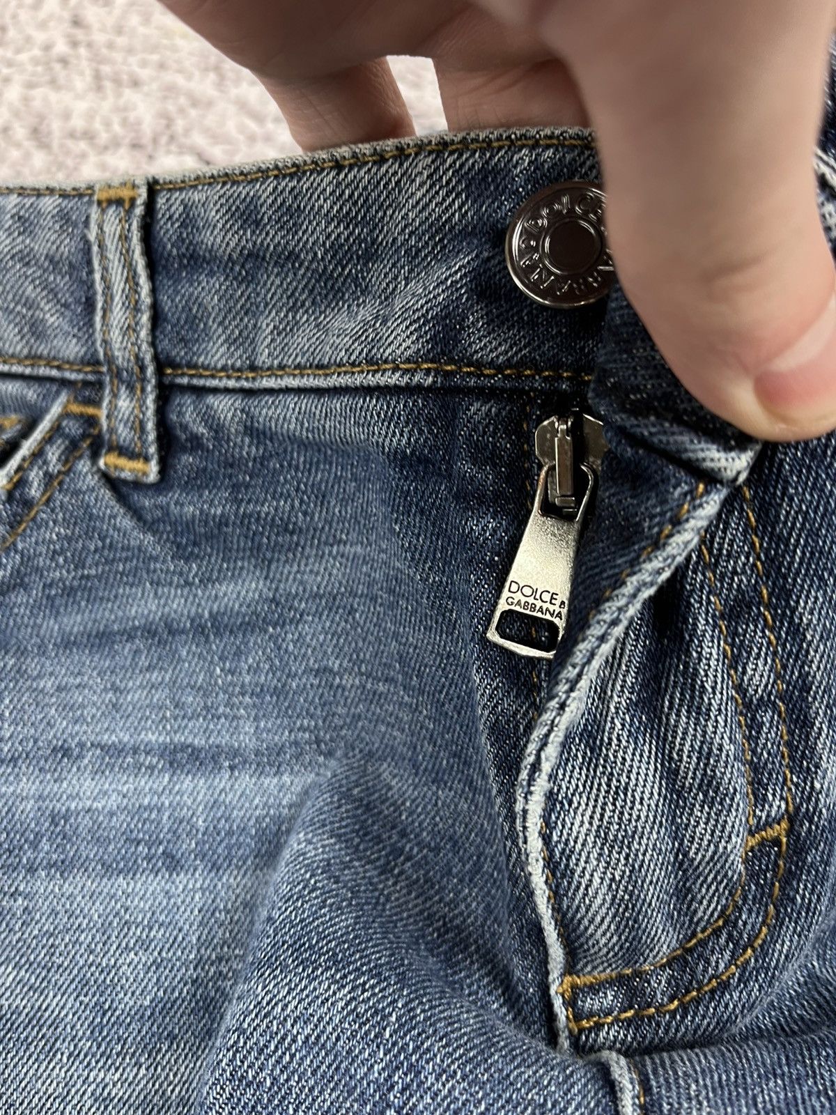 Dolce & Gabbana Dolce & Gabbana Pretty Distressed Ripped Denim Jean Size 27" / US 4 / IT 40 - 9 Thumbnail