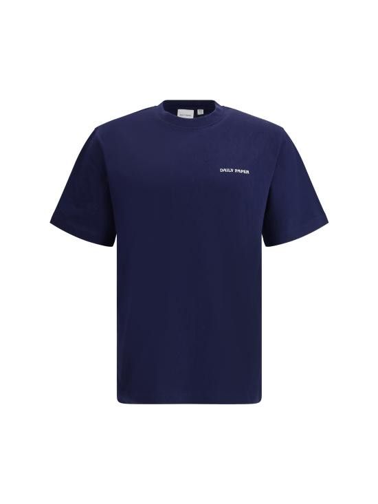Tシャツ・カットソー DAILY PAPER Men T-shirt Blue 2512027 MARTIMEBLU T-shirts Daily Paper Dias T-Shirt UNISEX Martime Blue | Footshop