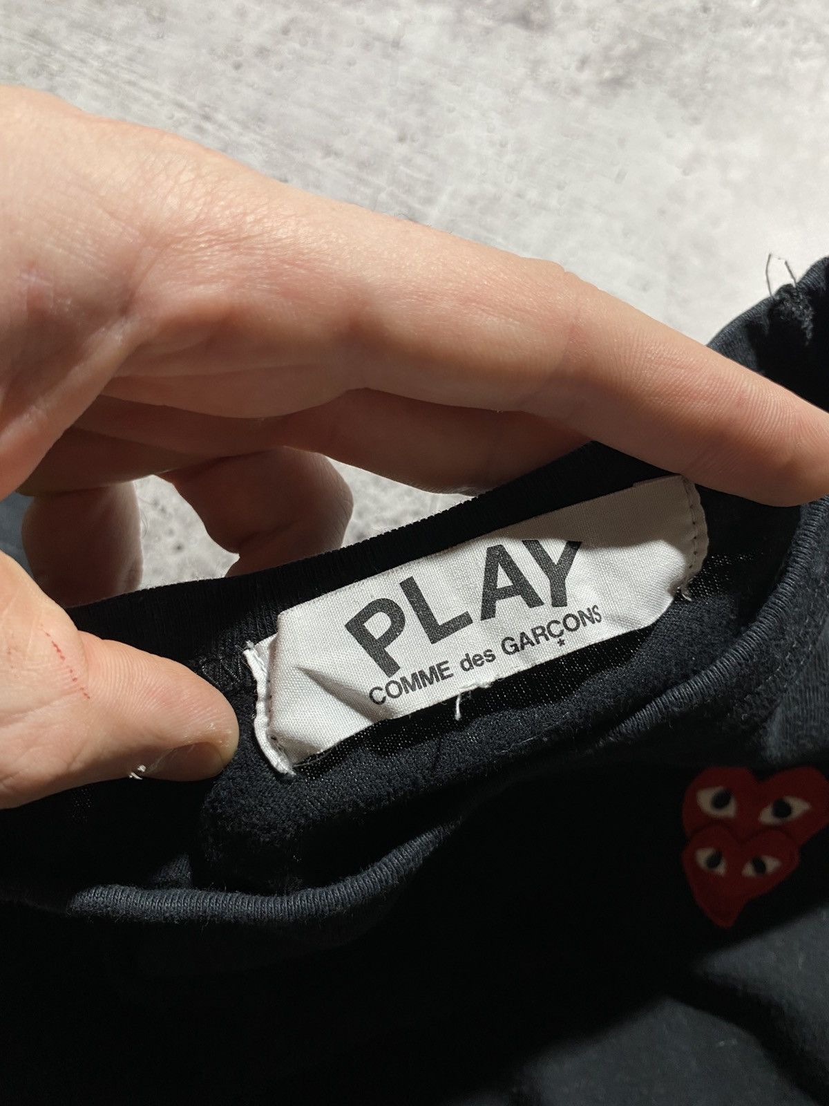 Comme des Garcons COMME des Garçons double heart t shirt Size US S / EU 44-46 / 1 - 7 Thumbnail