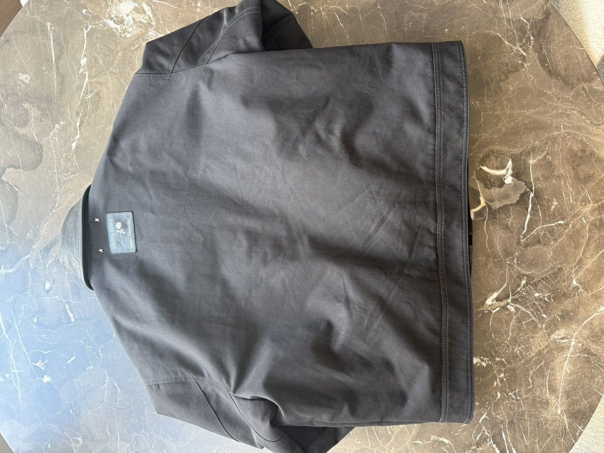 Golden Goose Golden Goose Padded Leather Collar Zip Jacket — Black Size US M / EU 48-50 / 2 - 11 Thumbnail