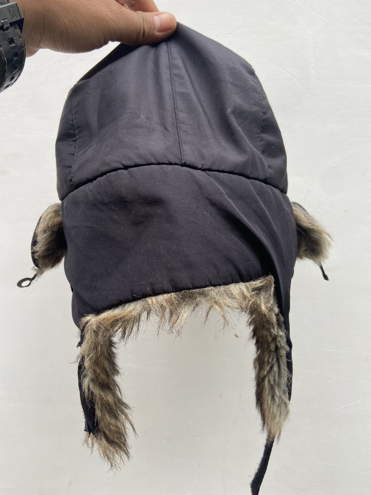 Japanese Brand Vintage y2k japan nostalgia faux fur fuzzy ushanka hats Size ONE SIZE - 8 Thumbnail