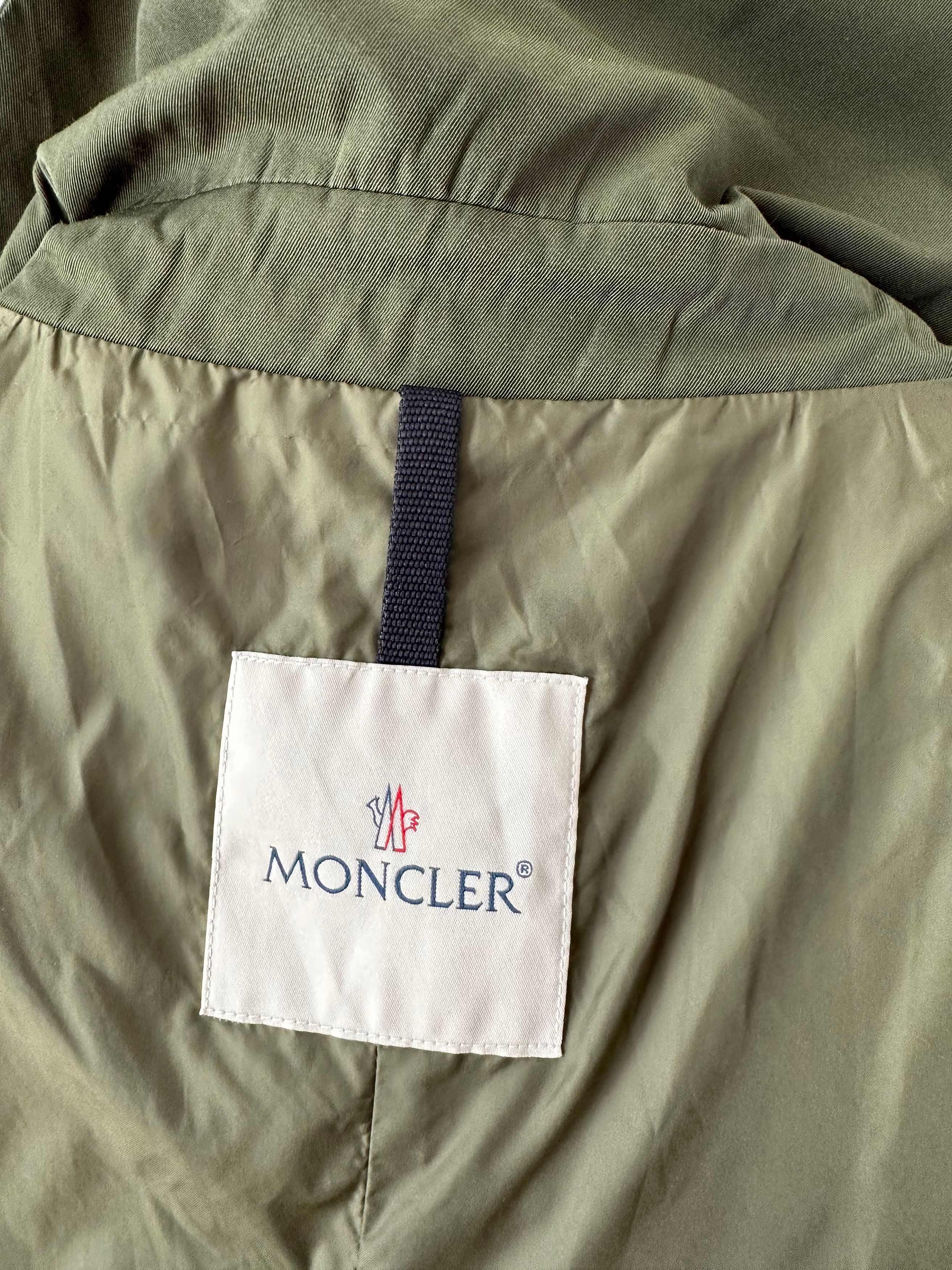 Moncler MONCLER Sodalite khaki casual jacket green coat Size S / US 4 / IT 40 - 9 Thumbnail