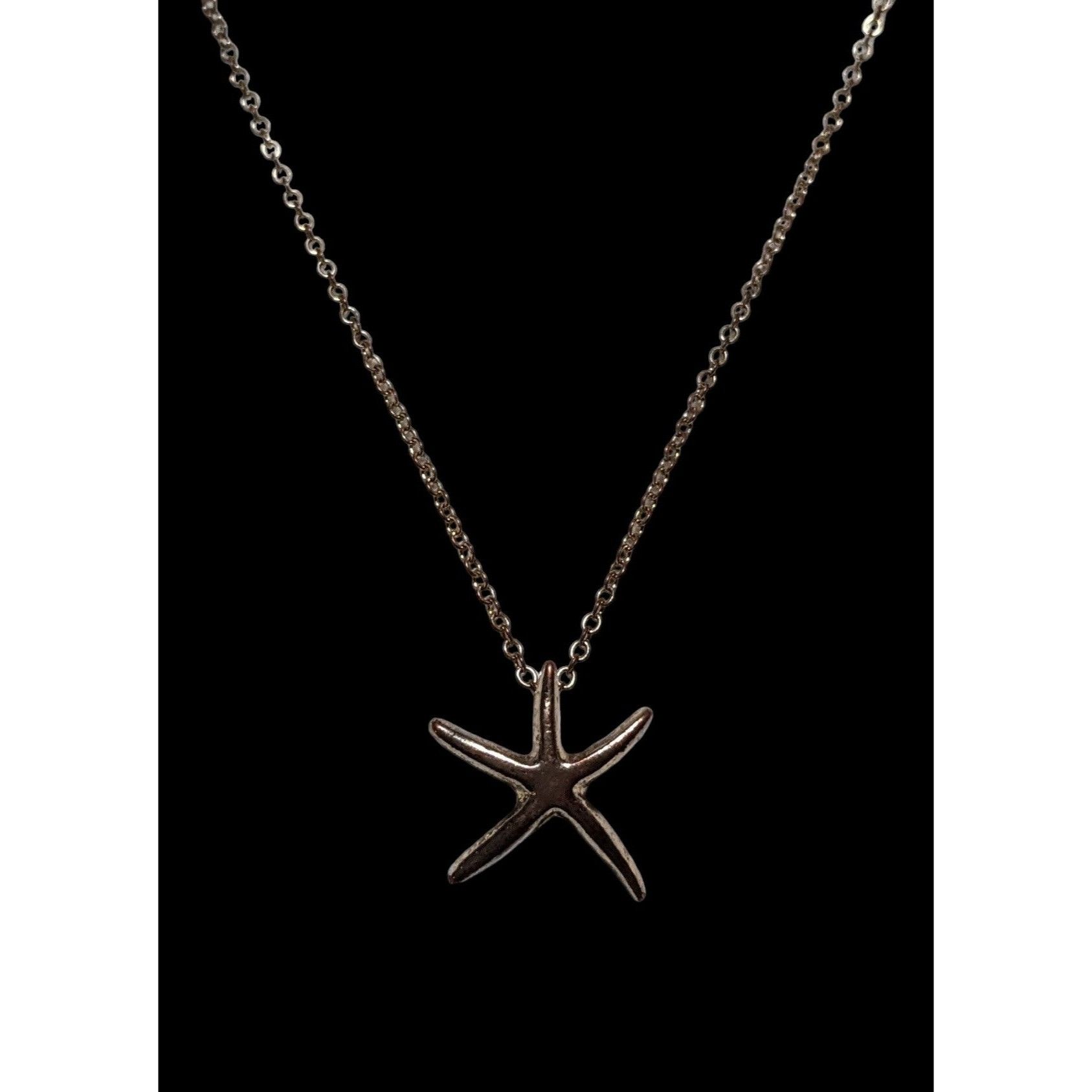 Other Minimalist Silver Starfish Pendant Necklace Size ONE SIZE - 5 Thumbnail