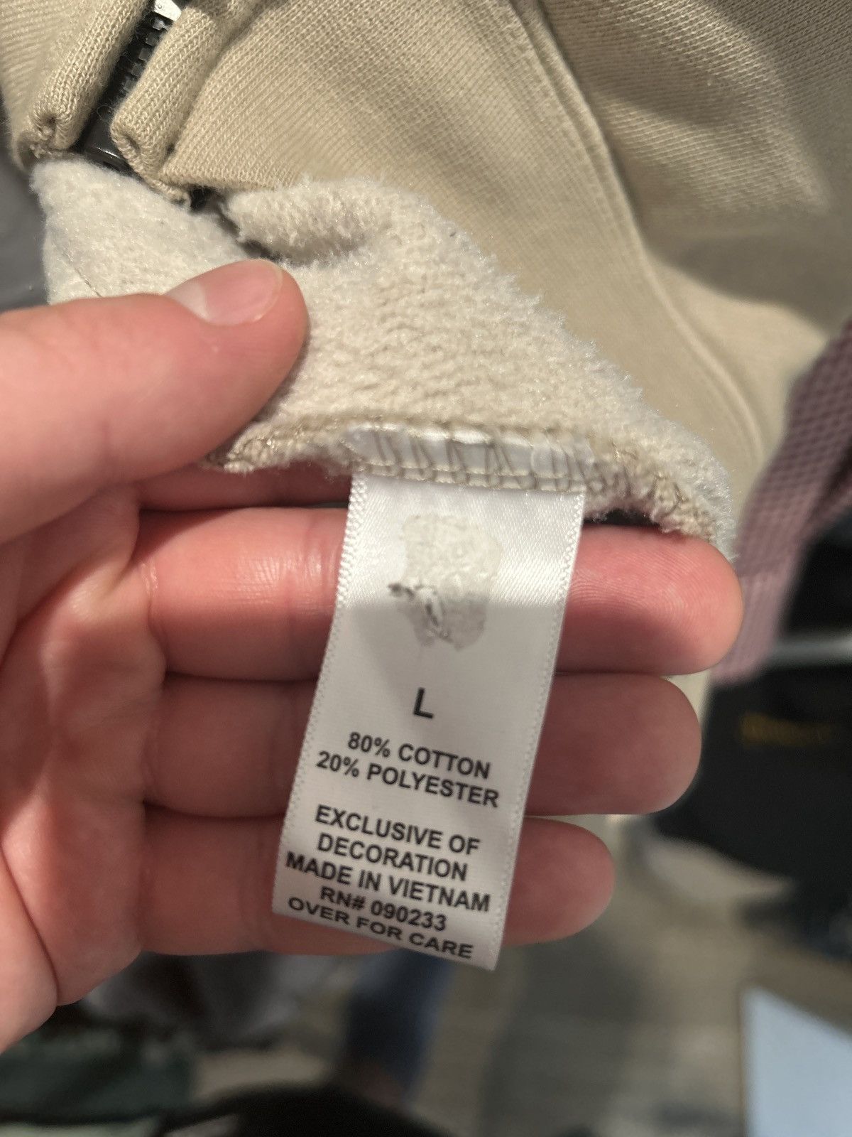 Essentials × Fear of God Fear of God Essentials Sand-Colored Jacket Size US L / EU 52-54 / 3 - 9 Thumbnail