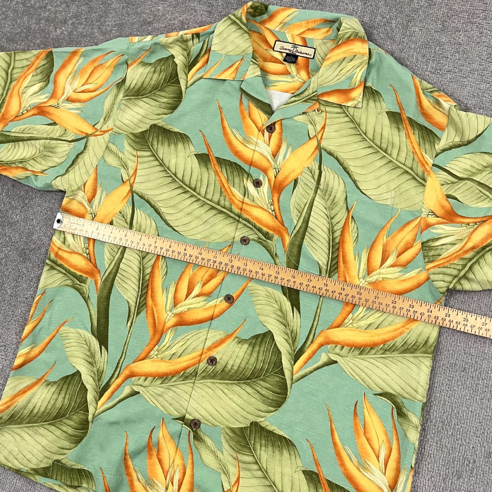 Tommy Bahama Tommy Bahama Hawaiian Shirt Large Silk Floral Tropical Resort Mens Multicolor Size US L / EU 52-54 / 3 - 5 Thumbnail