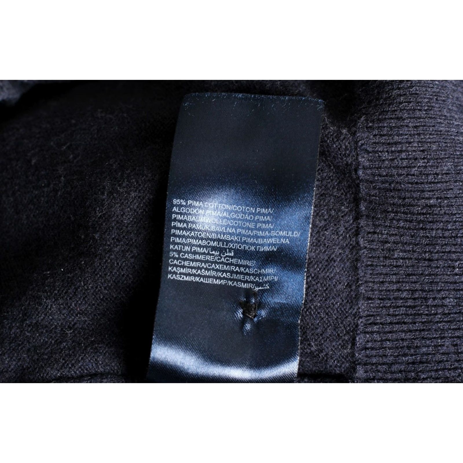Tommy Hilfiger TOMMY HILFIGER Cardigan Sweater Men L Pima Cotton Cashmere VR3468 Cardigan Size US L / EU 52-54 / 3 - 6 Thumbnail