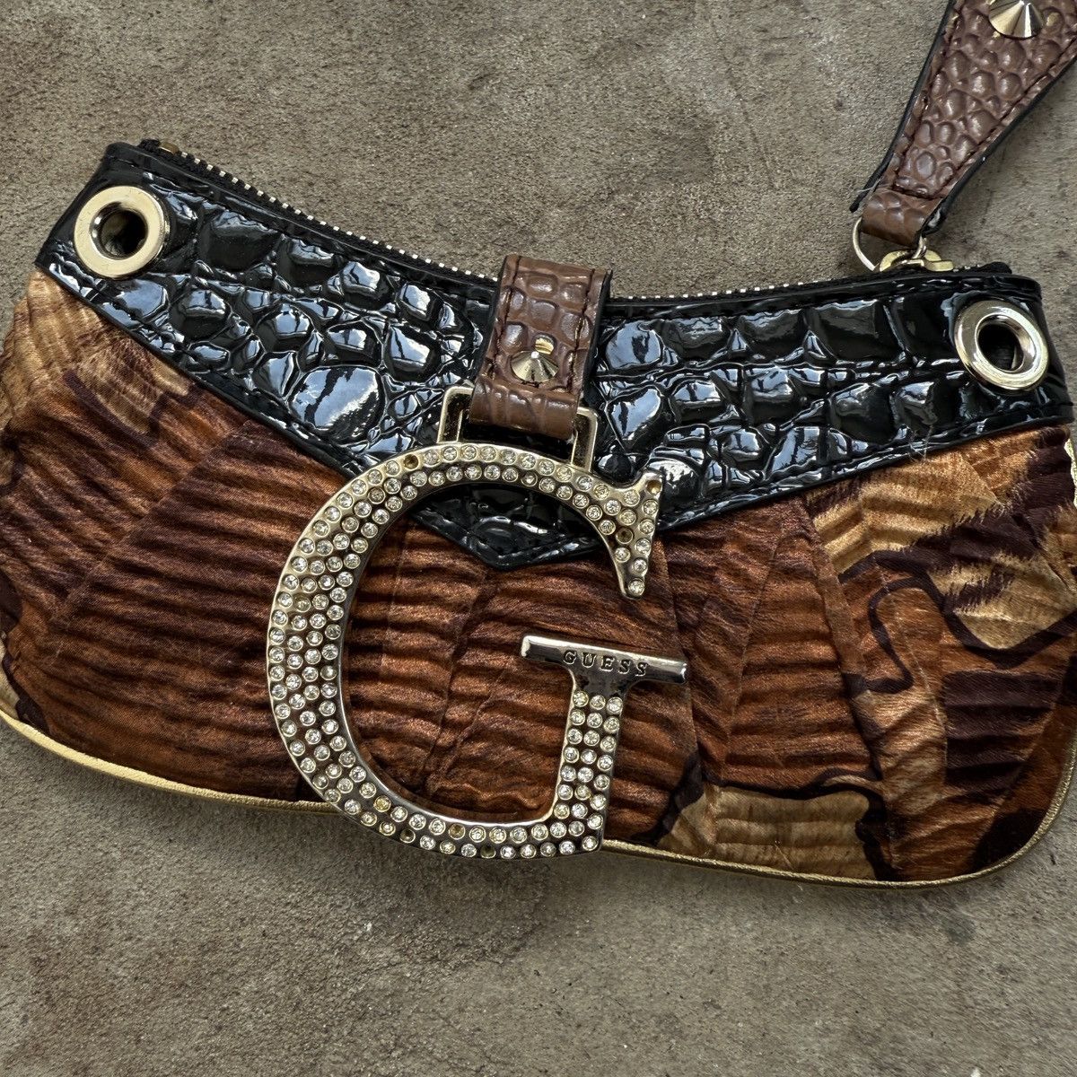 Guess × Vintage 00's Vintage Guess Logo Wallet Size ONE SIZE - 3 Thumbnail
