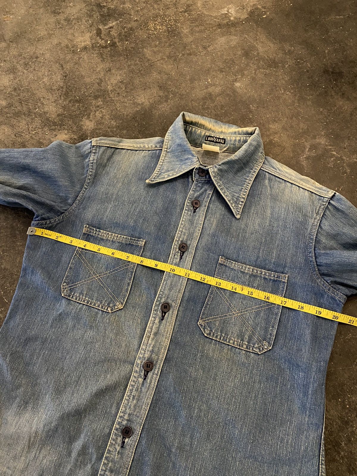 Beauty Beast × Japanese Brand Bigyank denim Avant Garde shirt Size US M / EU 48-50 / 2 - 9 Thumbnail