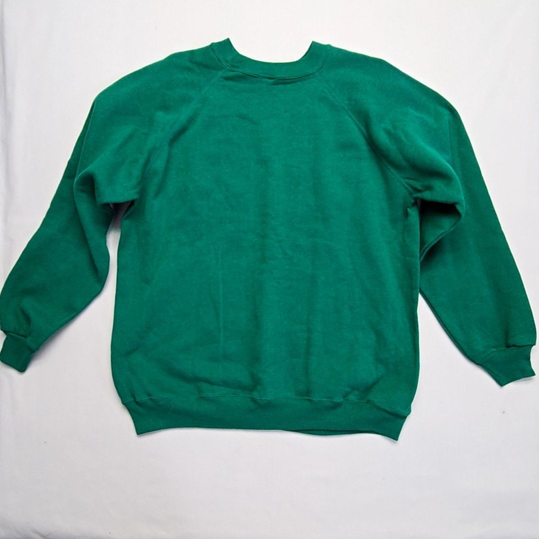 Vintage Vintage Shopping Sweatshirt Graphic Green Christmas 90s XL Size XL / US 12-14 / IT 48-50 - 8 Thumbnail