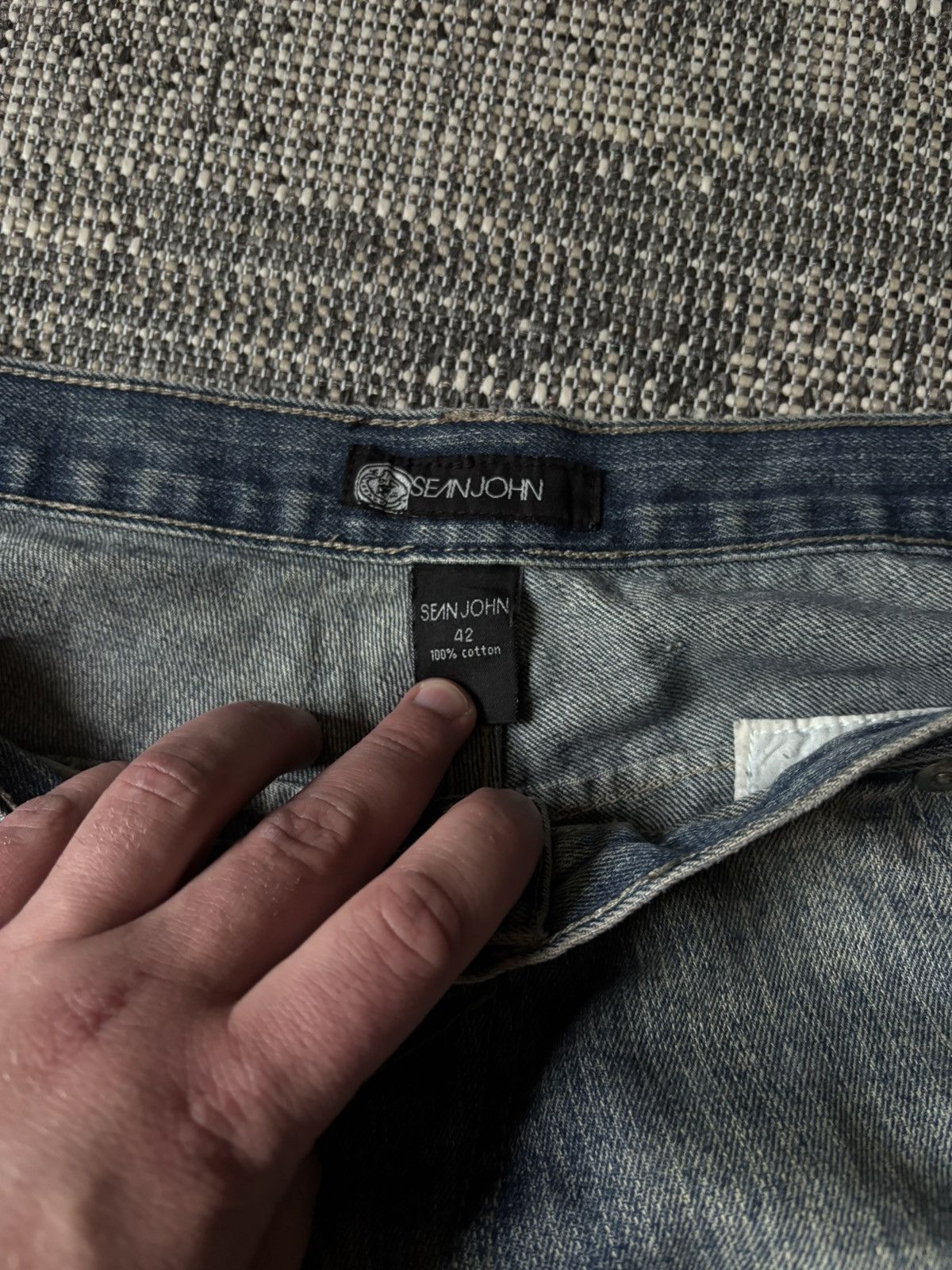 Sean John Vintage Sean John Baggy Denim Jeans / W42 / Y2K Archive Size US 42 / EU 58 - 10 Thumbnail