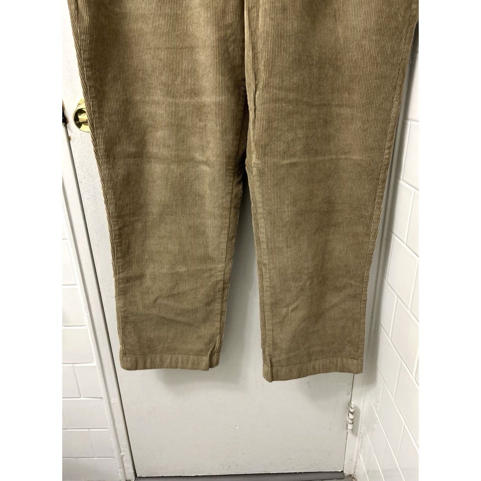 Vintage VINTAGE LL Bean Country Corduroy Pants Mens 40x30 Tan Comfort Waist Trousers NWT 502864 Size US 40 / EU 56 - 3 Thumbnail