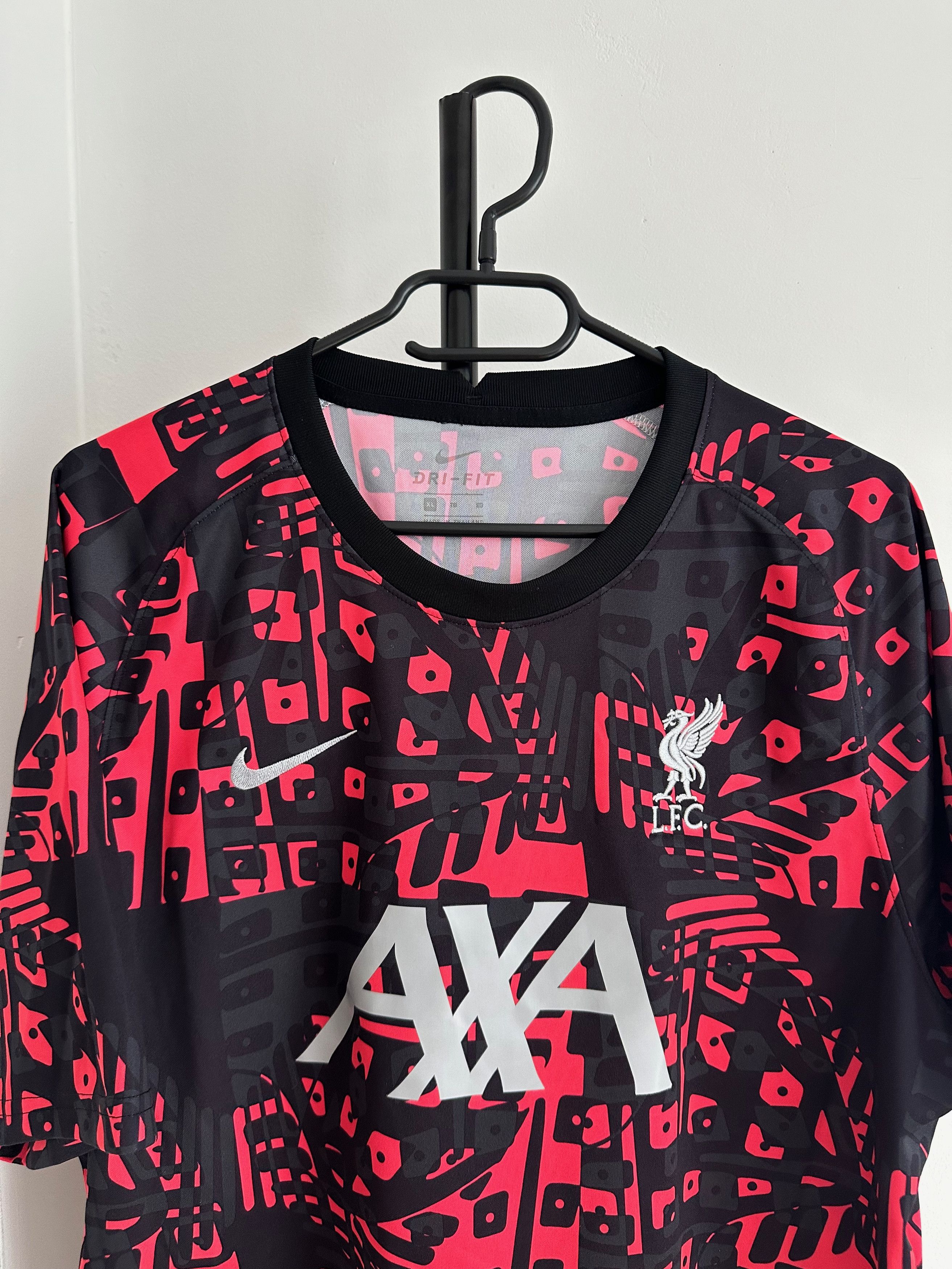 Nike Nike Liverpool F.C. Pre-Match Short Sleeve Soccer CZ3311-010 Size US XL / EU 56 / 4 - 3 Thumbnail