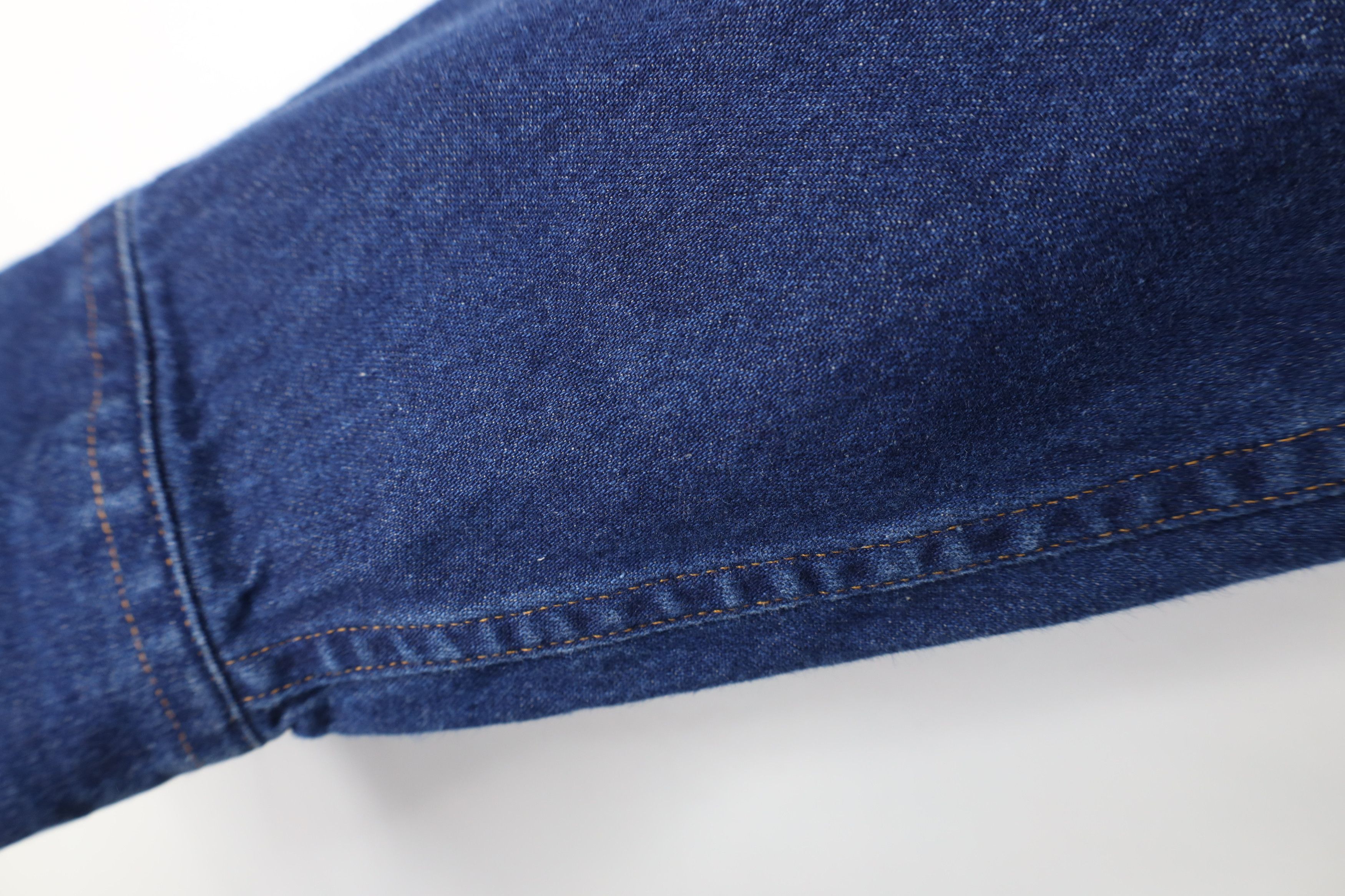 Carhartt Vintage 90s Carhartt Pearl Snap Button Denim Shirt Blue USA Size US M / EU 48-50 / 2 - 8 Thumbnail
