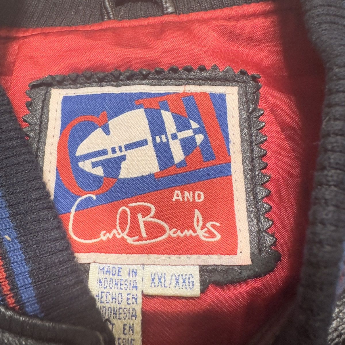 G-III × NFL × Vintage Vintage New York Giants leather jacket Size US XXL / EU 58 / 5 - 5 Thumbnail