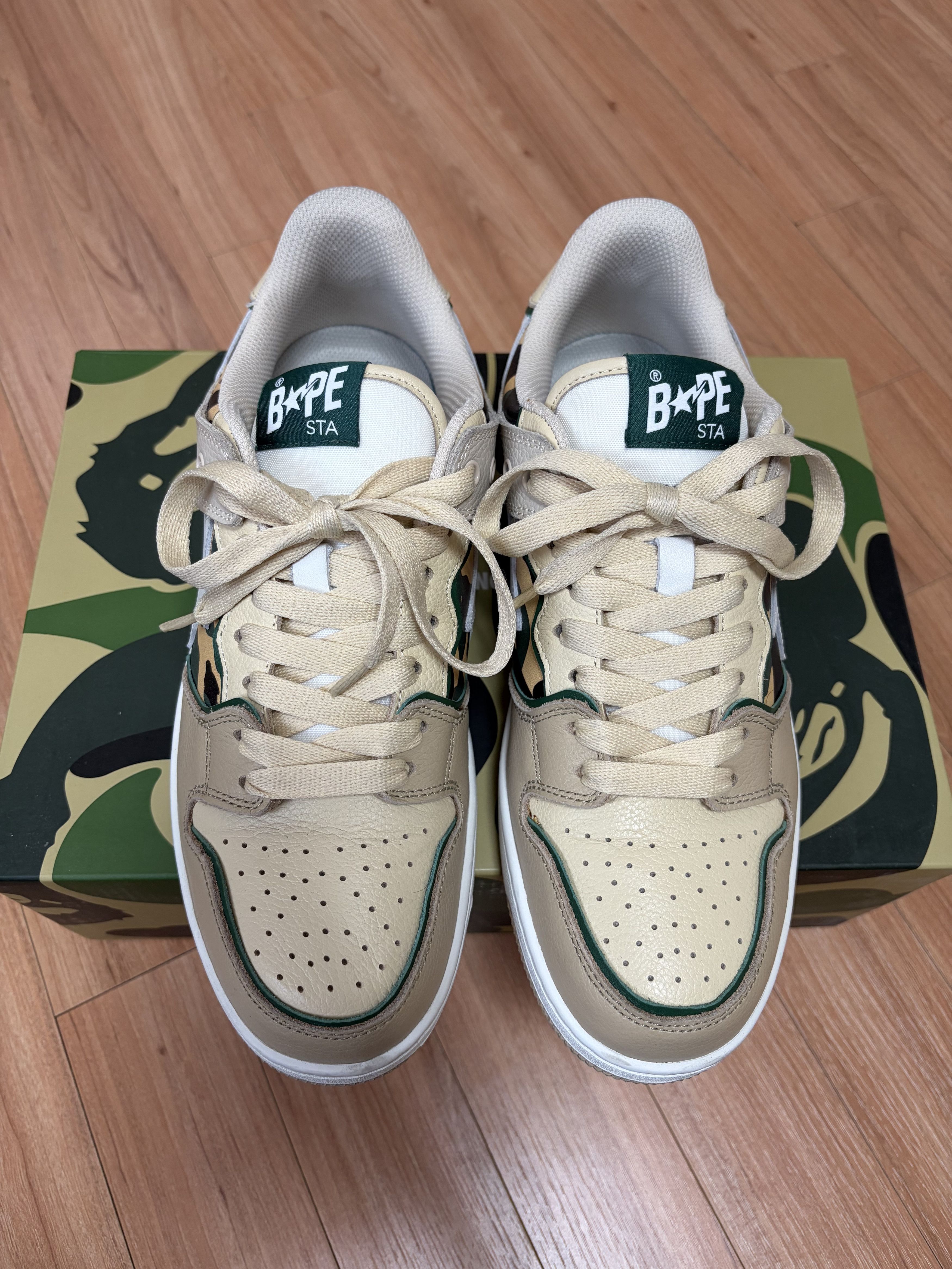 Bape BAPE SK8 STA Beige Size US 10 / EU 43 - 1 Thumbnail