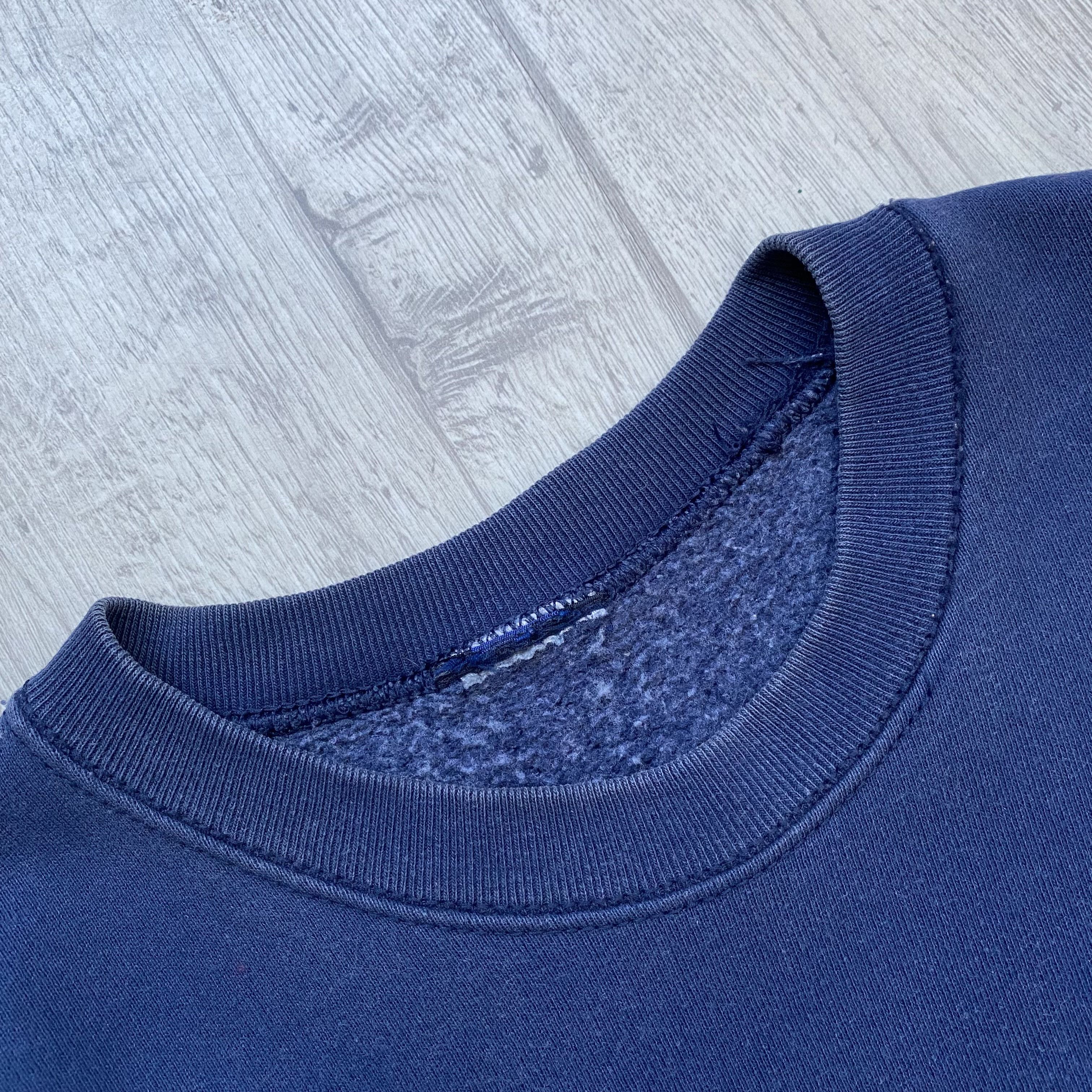 USA Olympics 🇺🇸 Vintage 90s USA University Logo Boxy Sweatshirt Size US S / EU 44-46 / 1 - 5 Thumbnail