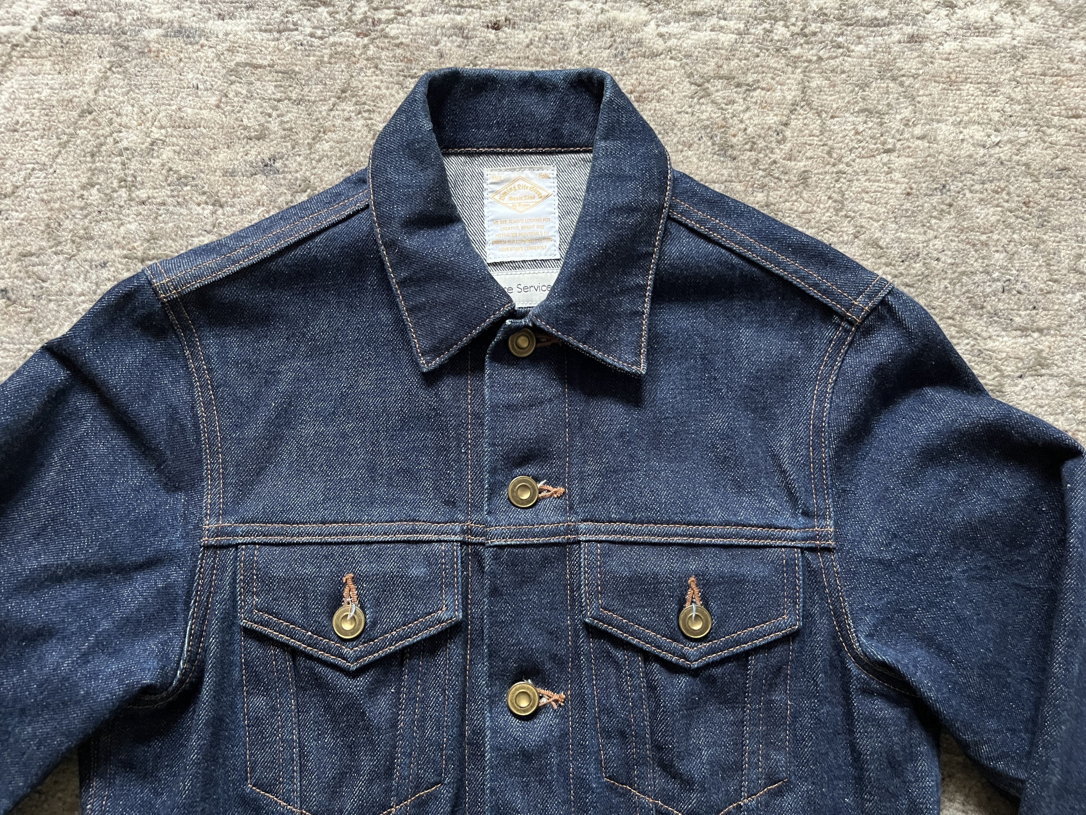 Other B:MING x Fire Service Denim Jacket by Beams Size US S / EU 44-46 / 1 - 4 Thumbnail