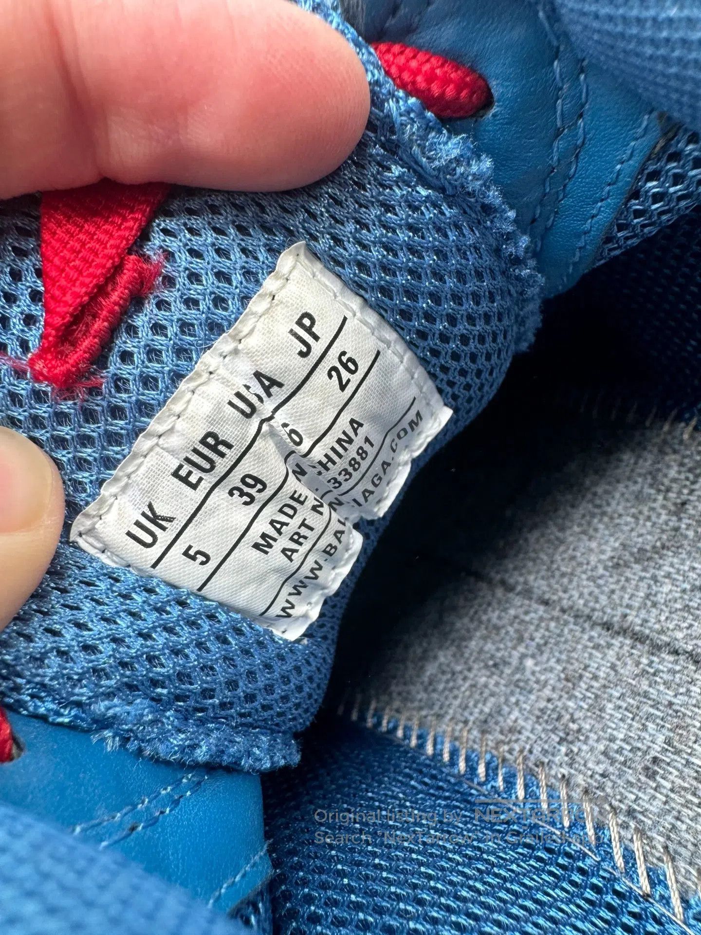Balenciaga Balenciaga Blue Balenciaga Triple S Dad Shoes| Size US 8.5 / IT 38.5 - 8 Thumbnail