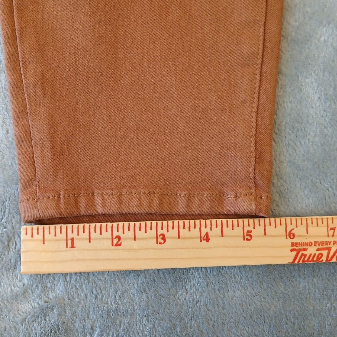 7 For All Mankind 7 For All Mankind Jegging Jeans Womens Size 31 Brown Stretch 31x26 High Rise Boys? Size 24" / US 00 / IT 34 - 6 Thumbnail