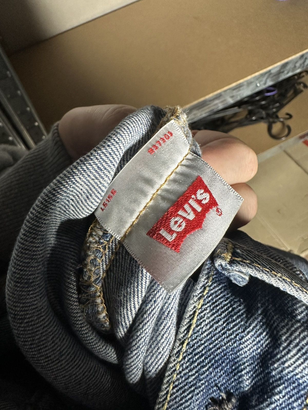 Levi's Levi’s 501 Blue Jeans W34 L32 Straight Vintage Denim Pants Size US 34 / EU 50 - 4 Thumbnail