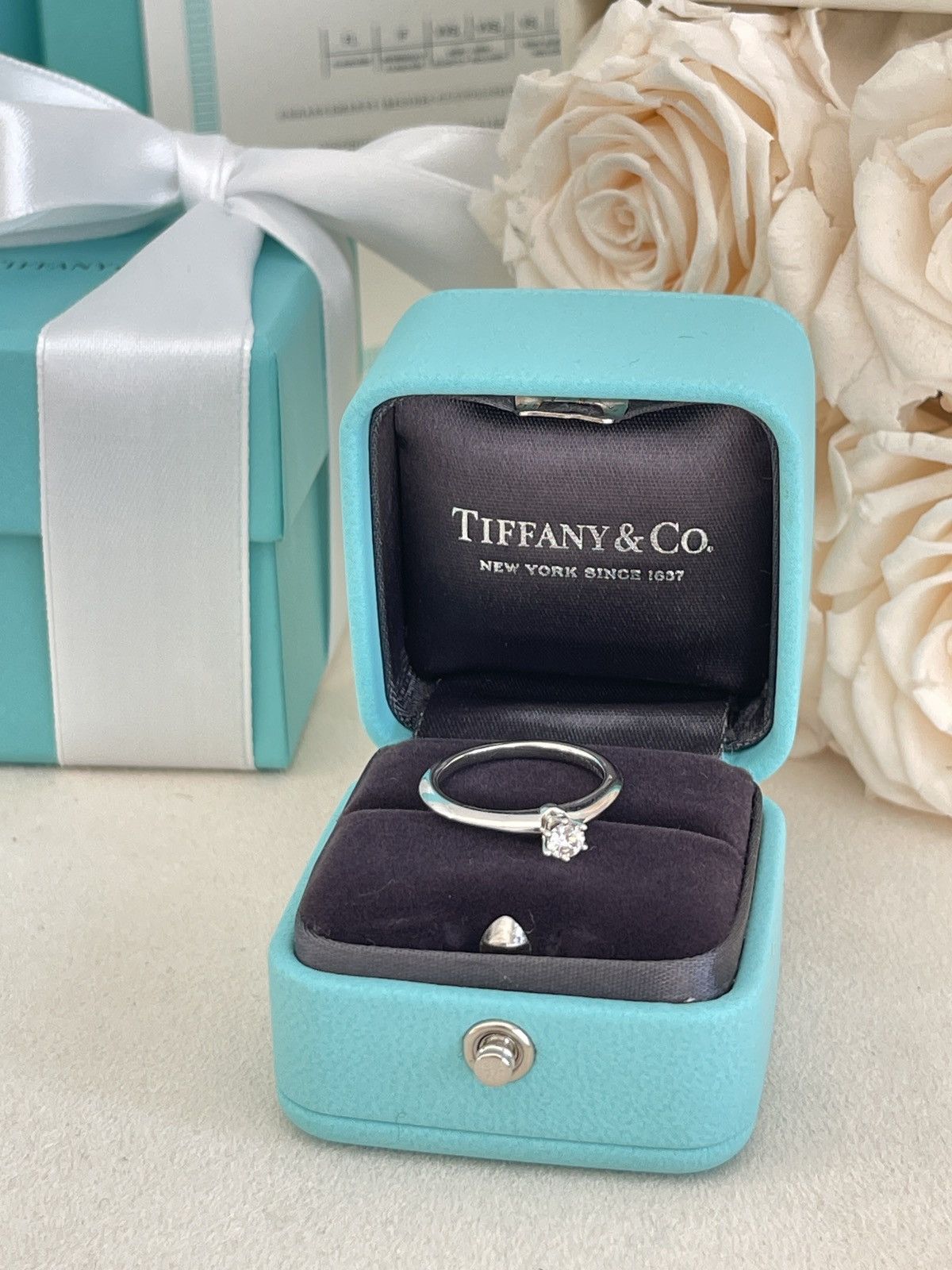 Tiffany & Co. Tiffany & Co. Solitaire Engagement Ring .19 ct sz 6 Size ONE SIZE - 14 Thumbnail