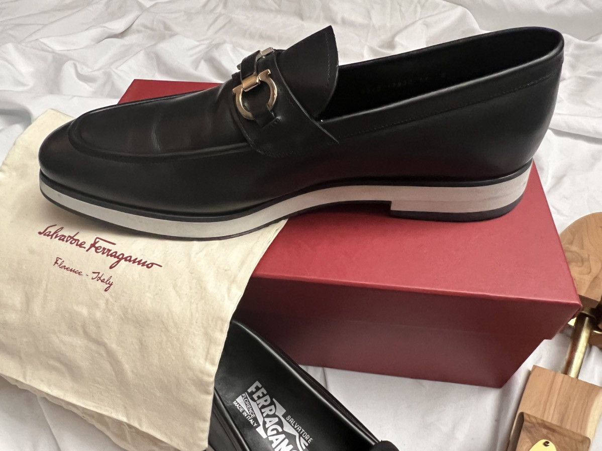 Salvatore Ferragamo NABUCCO NERO CALF Size US 11 / EU 44 - 4 Thumbnail