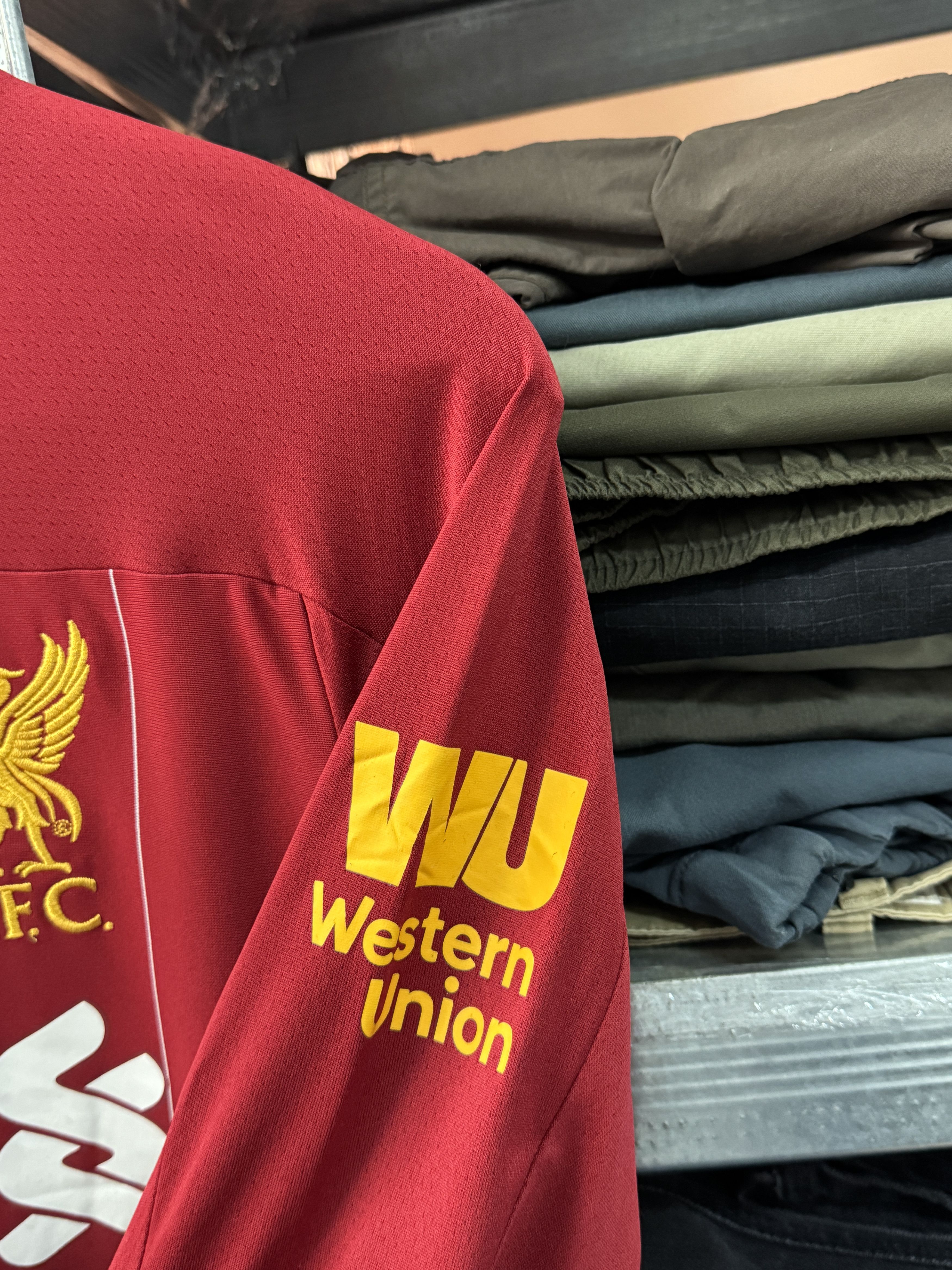 New Balance 2019/20 LIVERPOOL New Balance Home Long Sleeves Jersey Kit Size US M / EU 48-50 / 2 - 6 Thumbnail