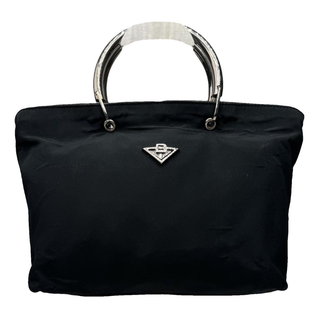 Bottega Veneta Double Knot Black Cotton Handbag Size ONE SIZE - 1 Thumbnail
