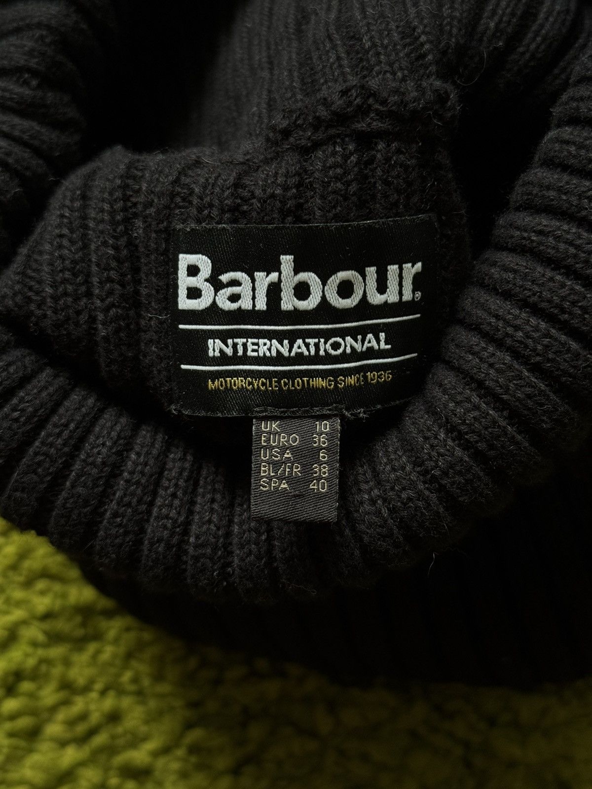 Barbour Barbour International wool blend ribbed sweater Size M / US 6-8 / IT 42-44 - 7 Thumbnail