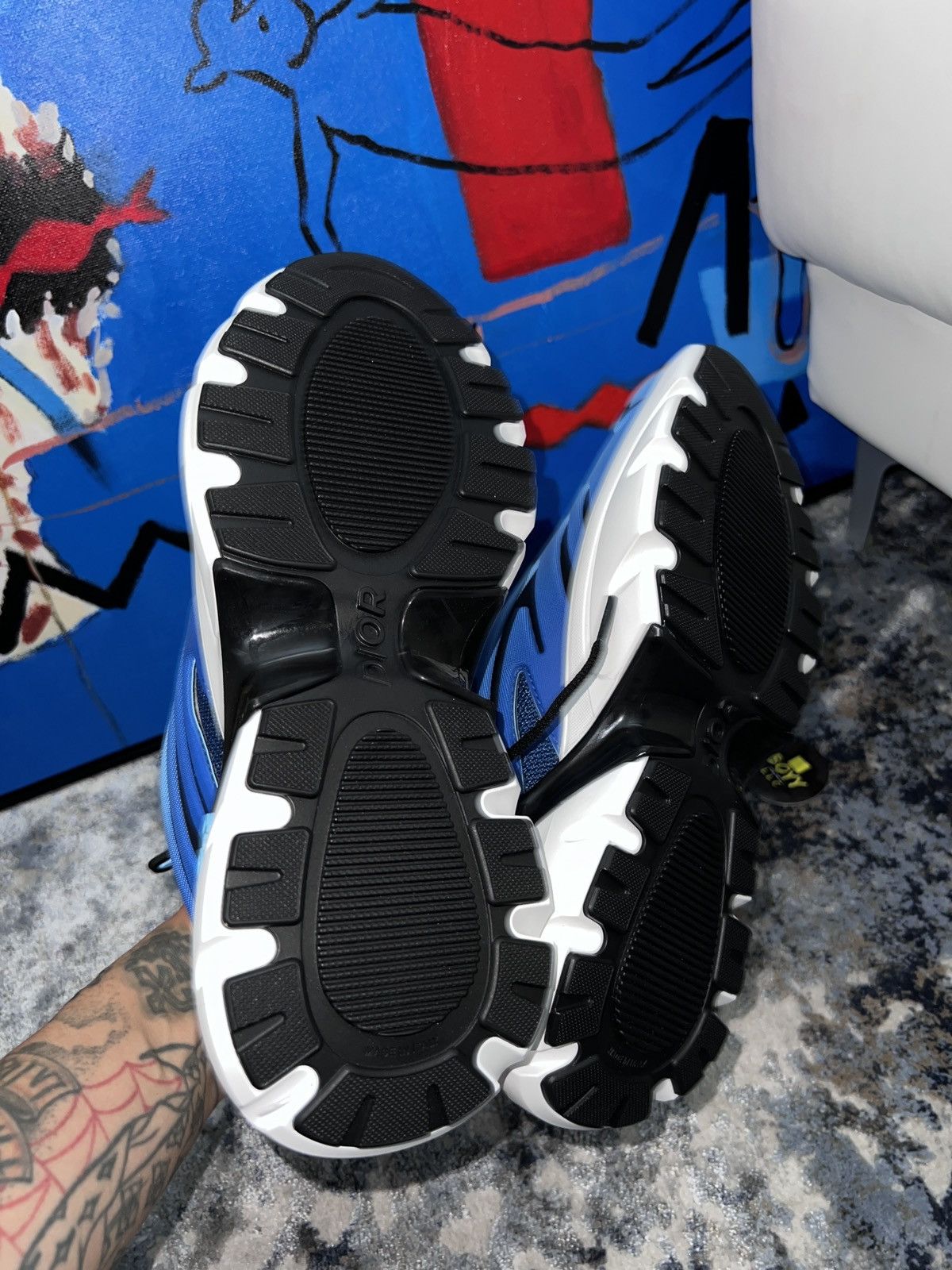 Dior DIOR B44 SNEAKERS Size US 8.5 / EU 41-42 - 7 Thumbnail